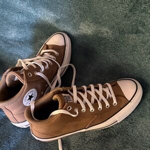 Converse Men's Tan High-Top Sneakers